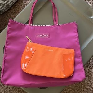 Lancôme Tote Bag + Make-up Bag